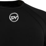 Mens Long Sleeve Top Black RUG-5158